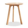 Round End Table- Small End Table Side Table Coffee Table Bedside Table Night Stand for Living Room Bedroom & Balcony