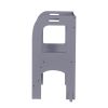 Child Standing Tower;  Step Stools for Kids;  Toddler Step Stool for Kitchen Counter; Gray