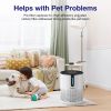 MOOKA HEPA Air Purifier Air Cleaner for Smoke Mold Odor Dust Home Room Office Air Purifiers