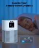 VEWIOR 2 in 1 Air Purifier with H13 Filters for Home Allergies Pets Hair Odor Eliminators Aromatherapy diffuser and Auto Mode Quiet Air Cleaner for Of