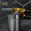 Stainless Steel Manual Can Opener with Gold Finish