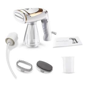 Electric Garment Steamer Iron Steamer For Clothes New Portable Hanging Ironing Machine Household Electric Folding Iron Small Iron 1600W JK-9558 (Color: White)