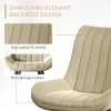 Modern Dining Chairs, Comfortable Dining Room Chairs with Thick Cushions, Fabric Upholstered Side Chairs with Metal Legs for Kitchen